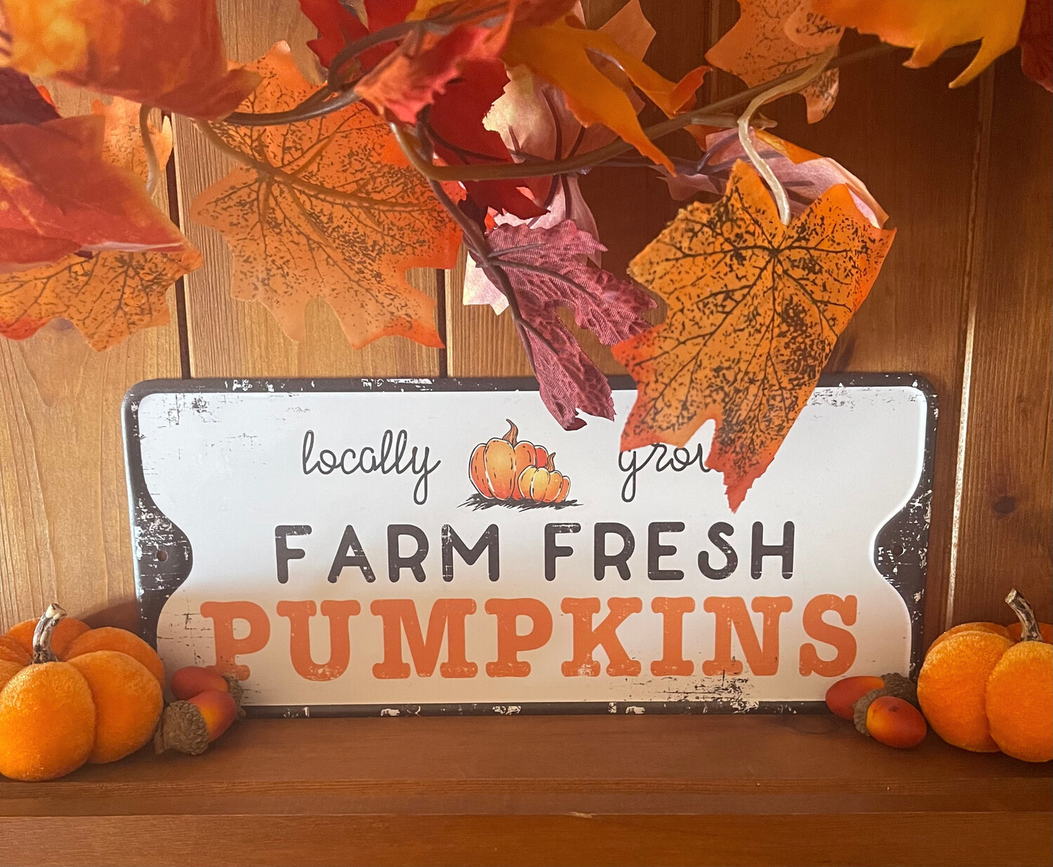 Farm Fresh Pumpkins Sign
