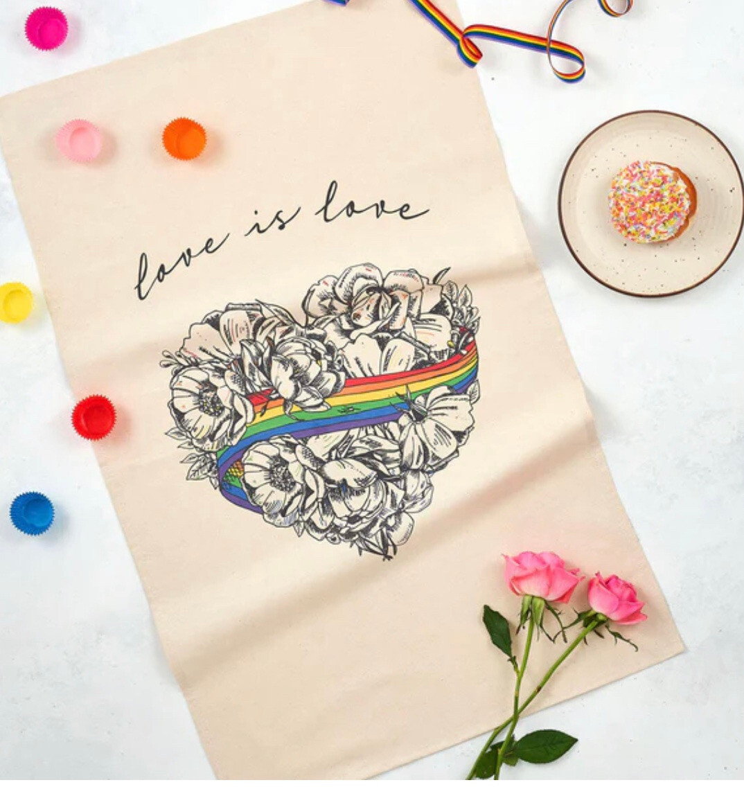 Love is Love Tea Towel