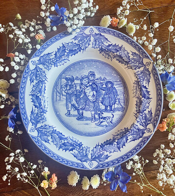 Spode 'Gathering Kindling' Plate