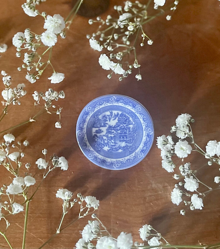 Rare Spode Plate Brooch