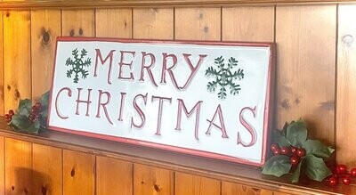 Merry Christmas Sign