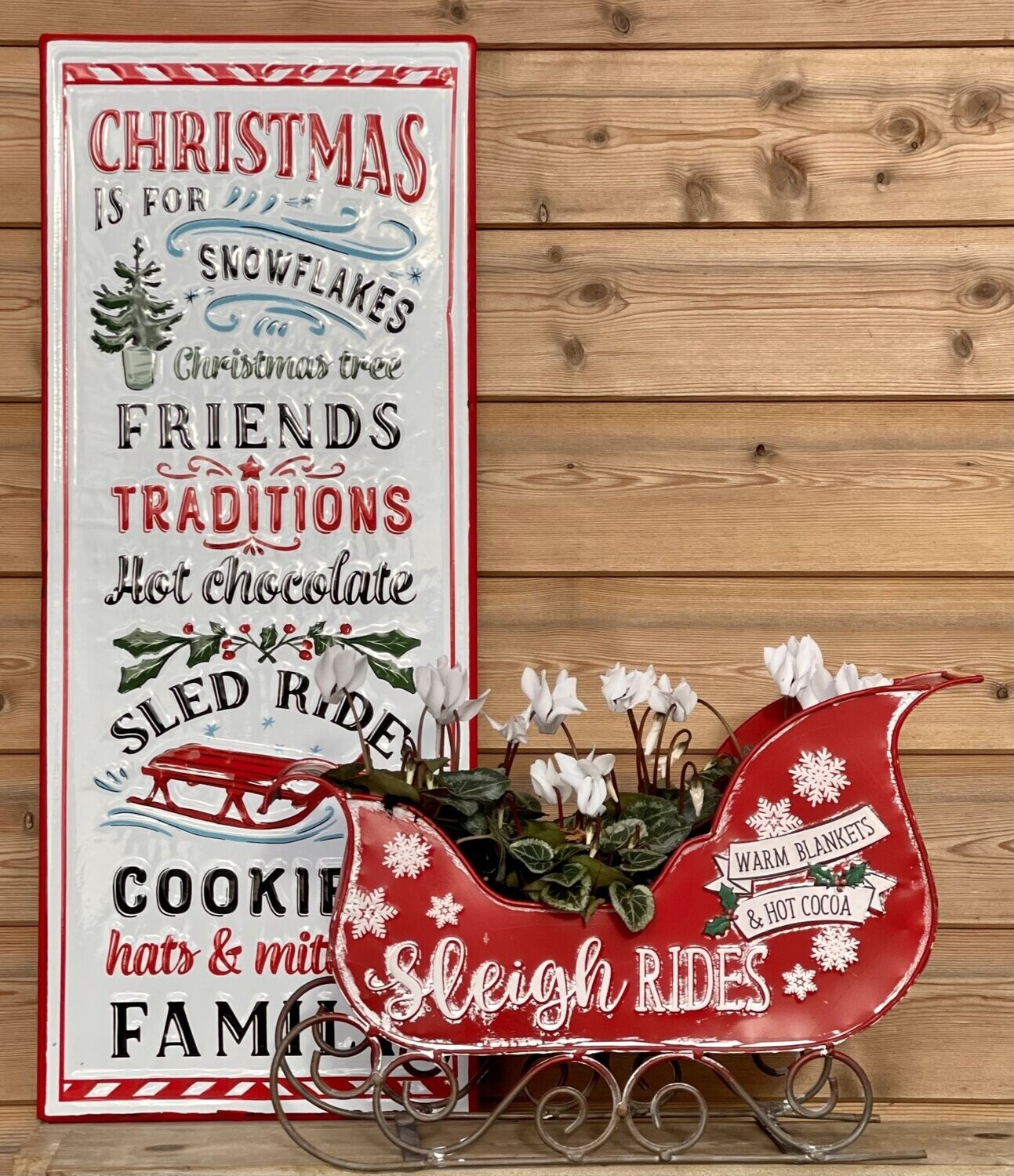 Christmas Traditions Sign