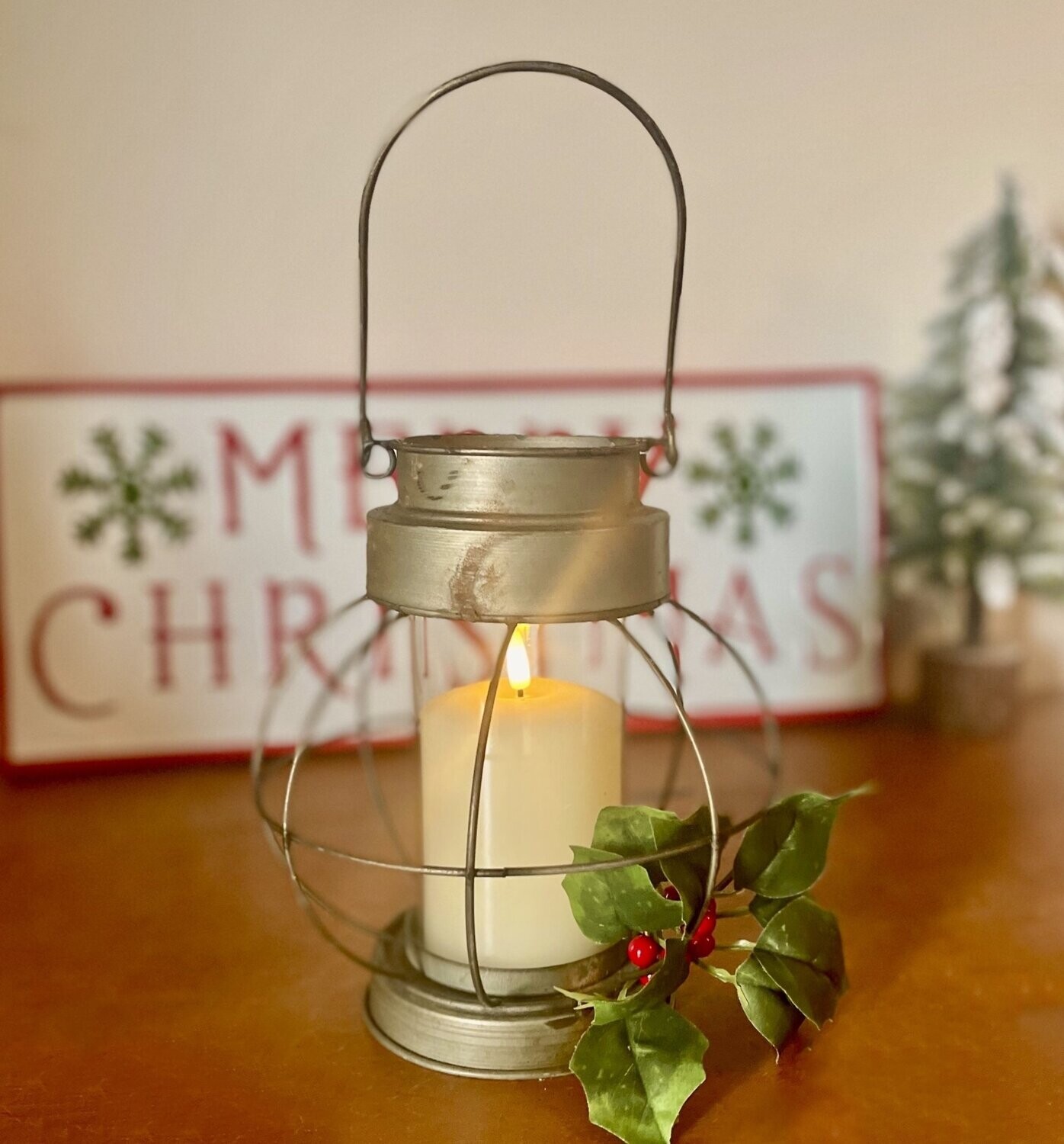 Vintage Factory Lantern