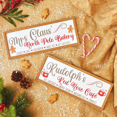 Sweet Treats Christmas Plaques