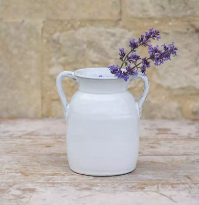 Timeless White Ceramic Urn