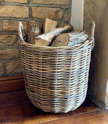 Tall Fireside Basket