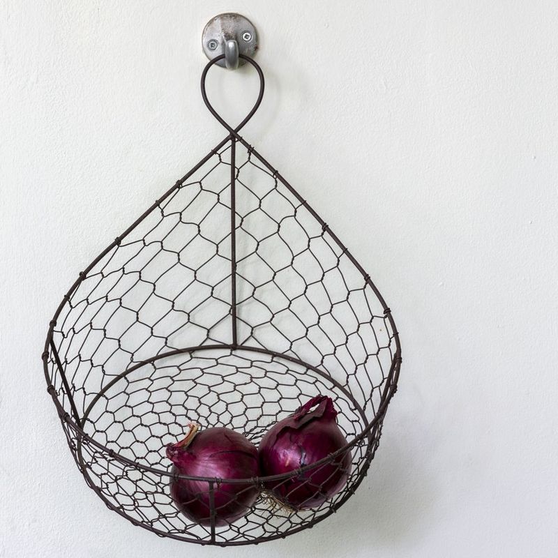 Teardrop Wire Basket