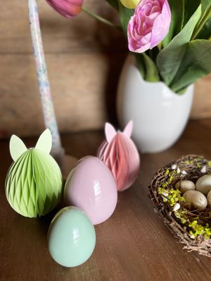 Ceramic Pastel Egg Duo