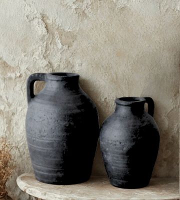 Ebony 'Agapitos' Jug Vases