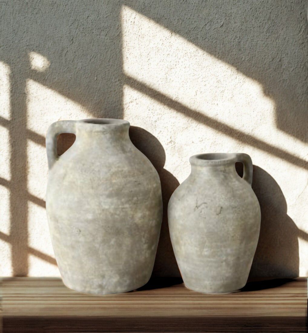 Natural 'Agapitos' Jug Vases