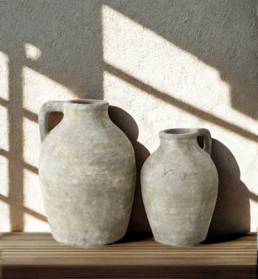 Natural 'Agapitos' Jug Vases
