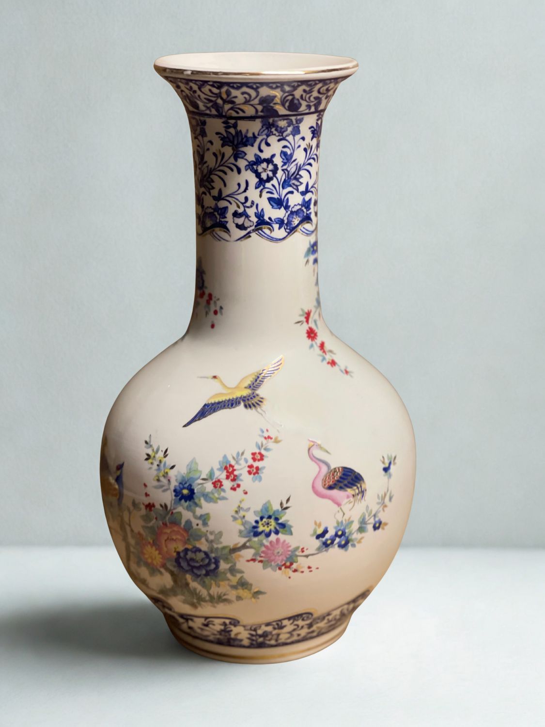 Fratelli Gialletti Ornate Bird Vase