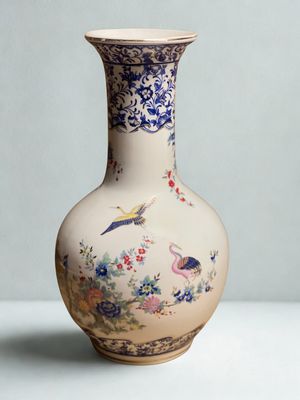 Fratelli Gialletti Ornate Bird Vase