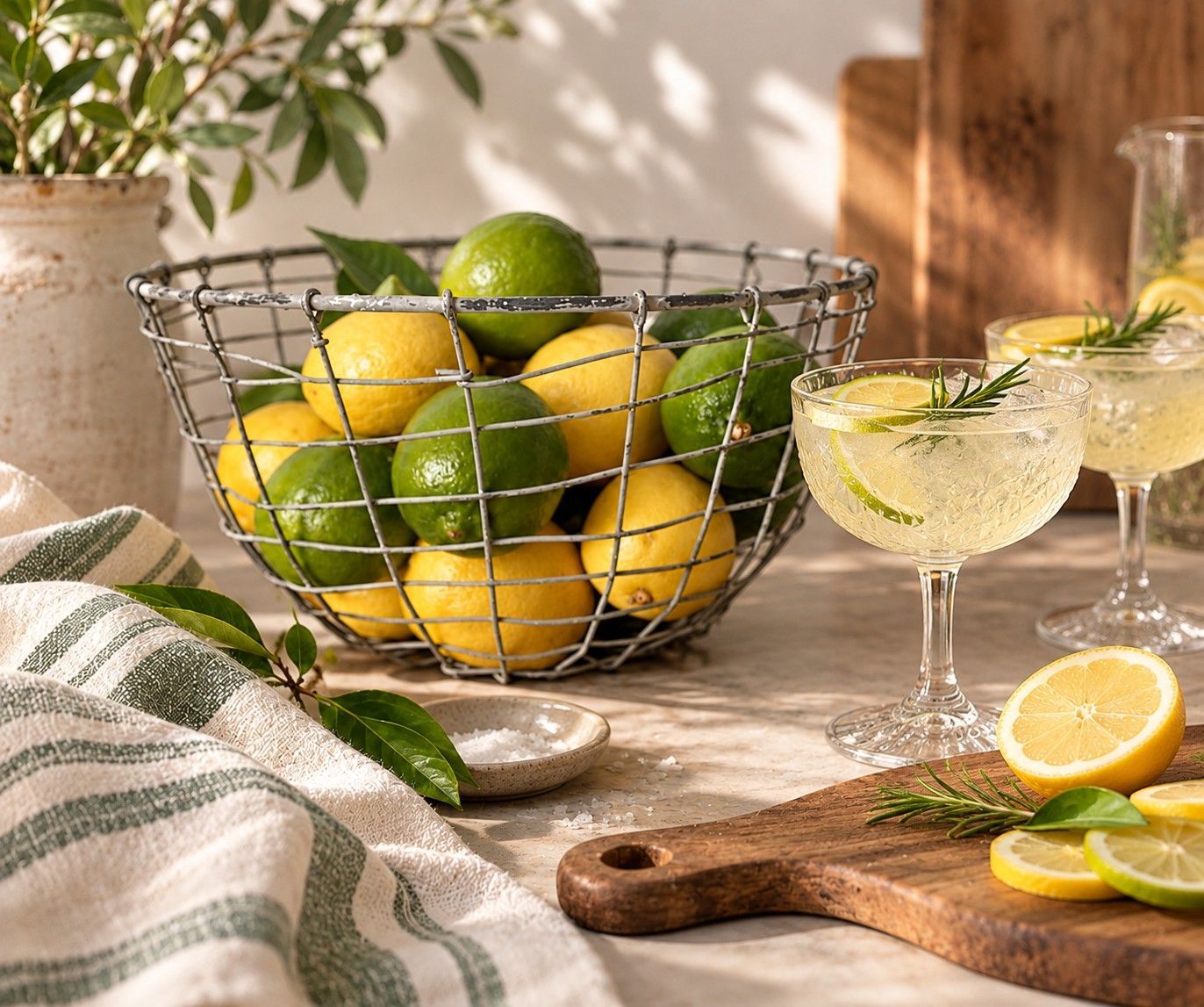 Perfect partner to your Mediterranean feel outdoor bar. Showcase your citrus and cocktails