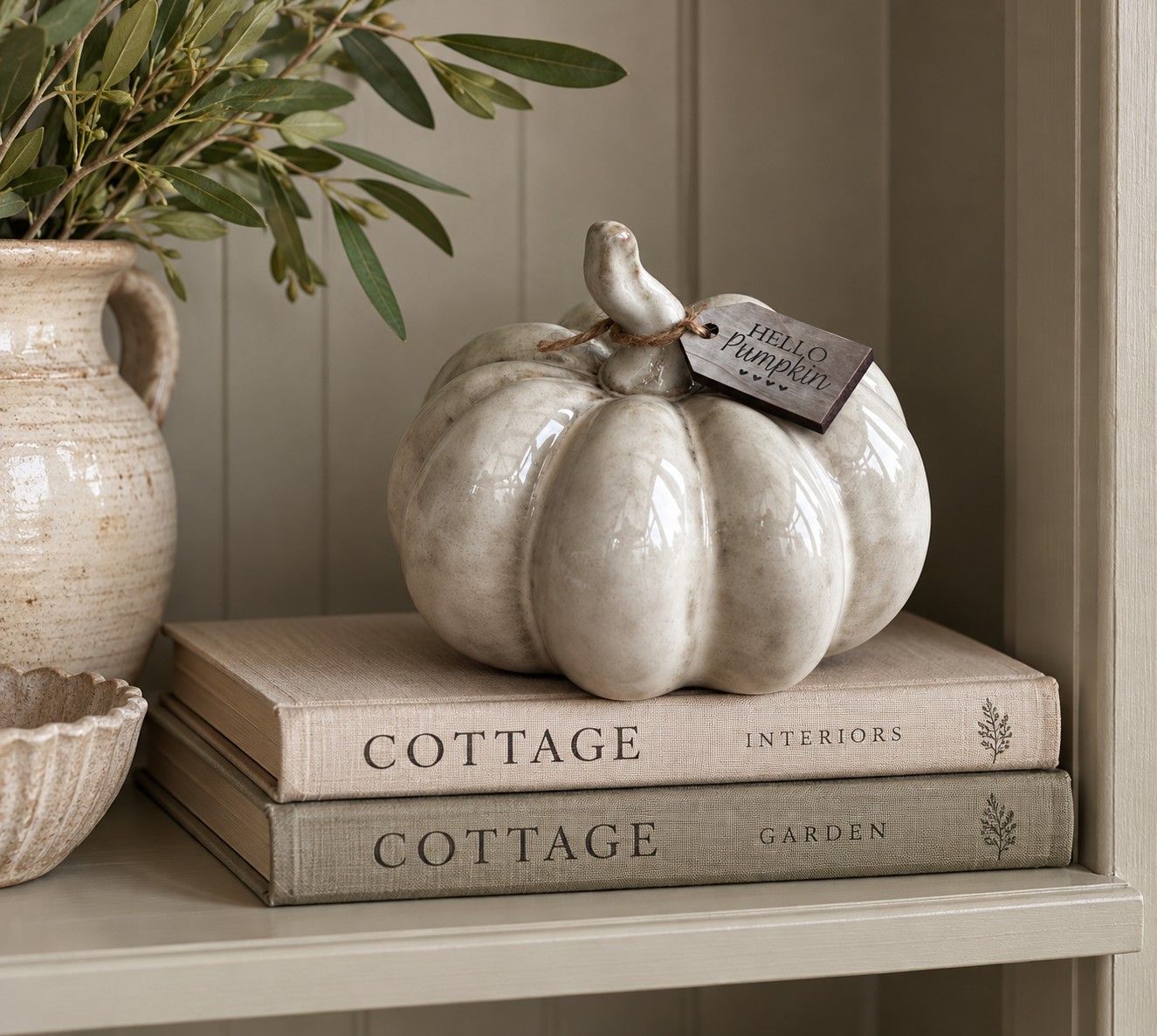 Welcome Autumn with grey ceramic pumpkins. Featuring a unique reactive glaze finish and a charming 