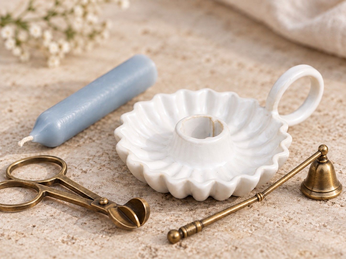 Decorate your home with candlelight this Christmas. Harlyn ceramic candle holders are the perfect little accent for your home
