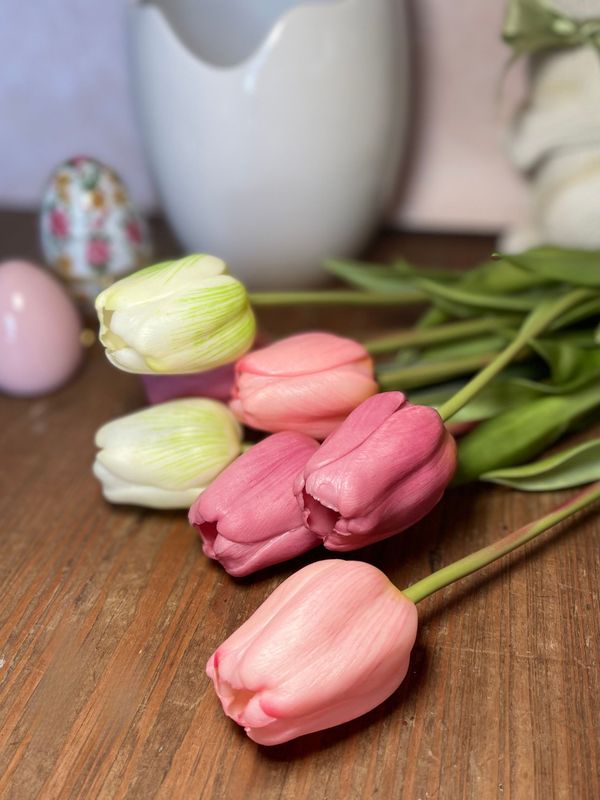 Real Touch Faux Tulips