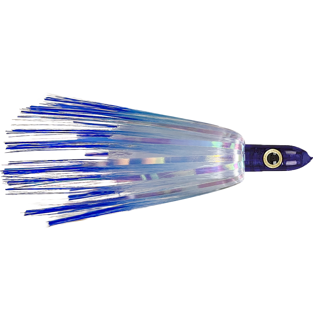 Jr. Dredge Ilander with Colored Heads, Color Options: Blue Head with Flash-MAR