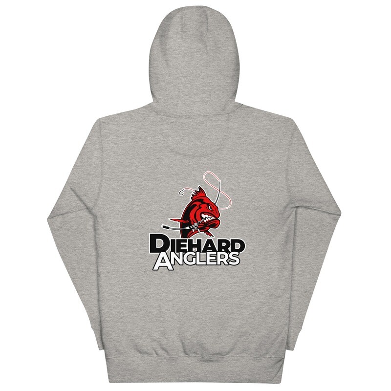 Unisex Hoodie, Front &amp; Back Logo, Front Pouch Pocket