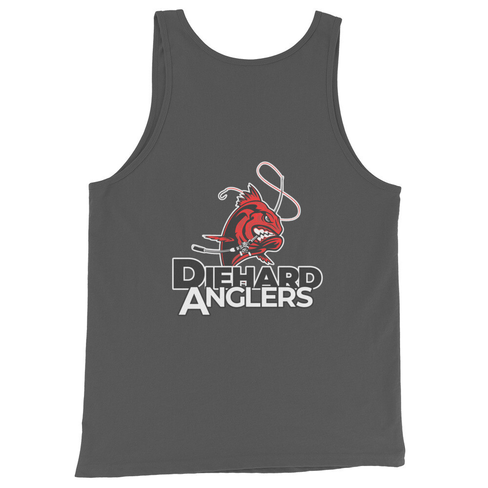 Unisex Tank Top, Back Logo Only