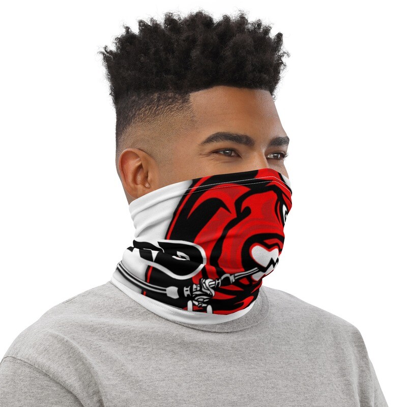 Big Diehard Fish Face Neck Gaiter/Face Buff 