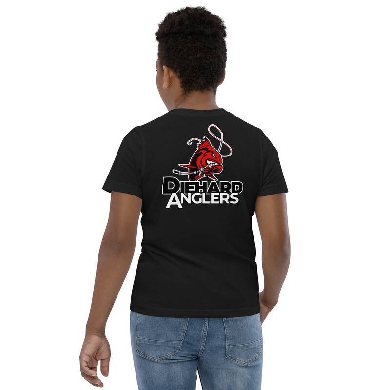 Youth jersey t-shirt w/ Diehard Logo on Front &amp; Back