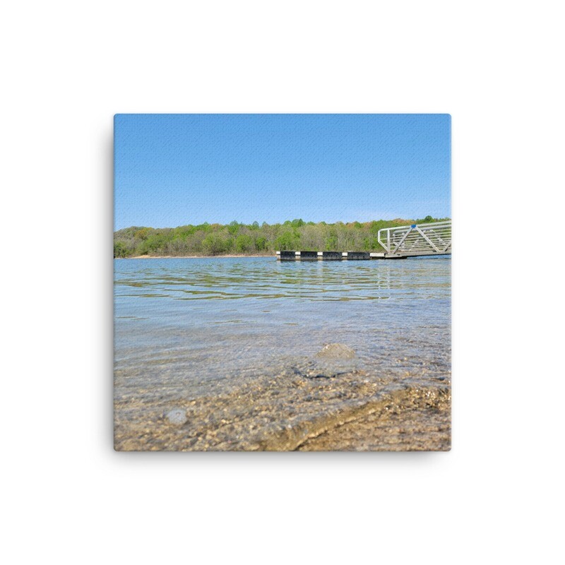 Canvas Boat Ramp View