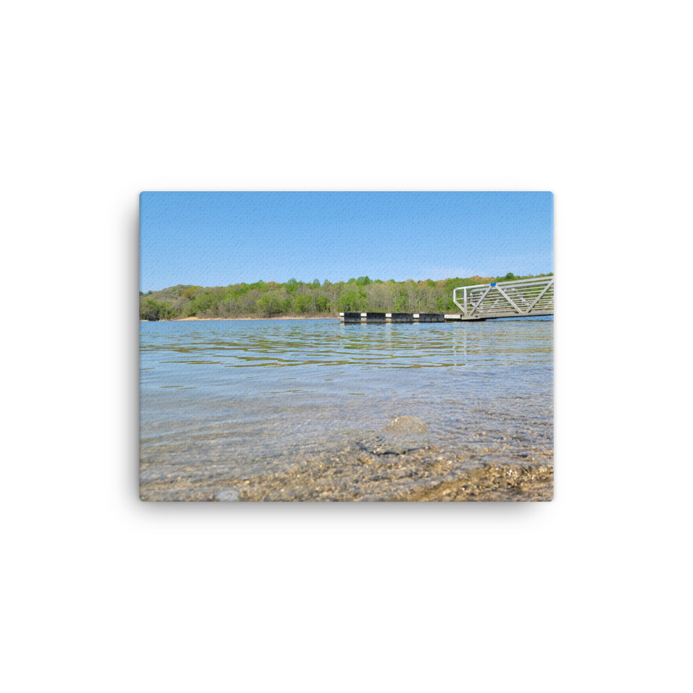 Canvas Boat Ramp View