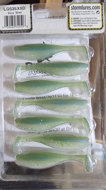 Storm Largo Shad 7pc 3.0" Sexy Shad