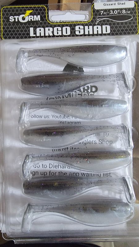 Storm Largo Shad 3.0&quot; Gizzard Shad