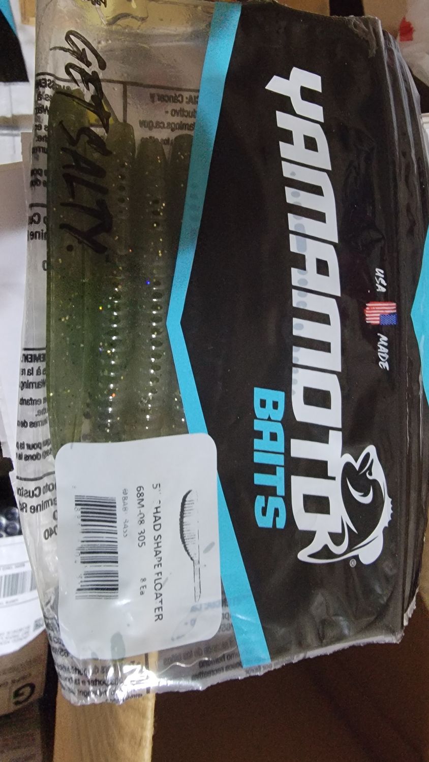 Yamamoto 5&quot; Shad Shape Floater