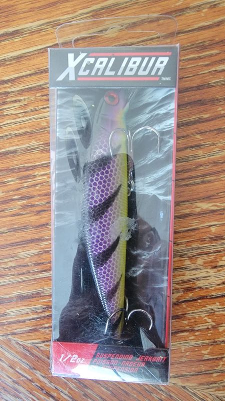 XCALIBUR 1/2 oz Suspending Jerkbait - Discontinued