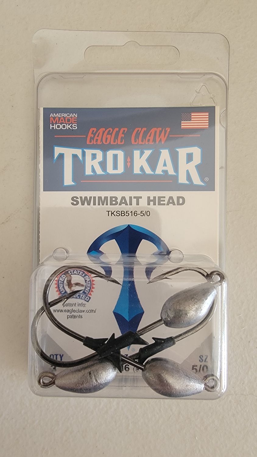 Trokar Swimbait Jig Head 3pk