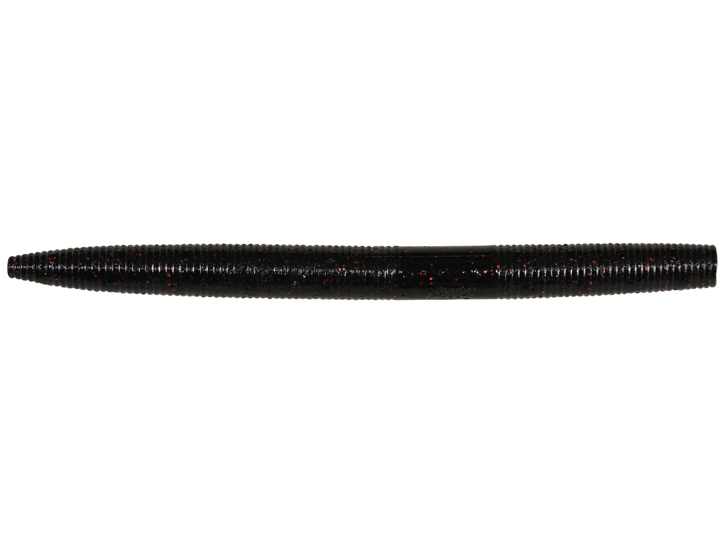 Googan Lunker Log 4" Black Red Flake