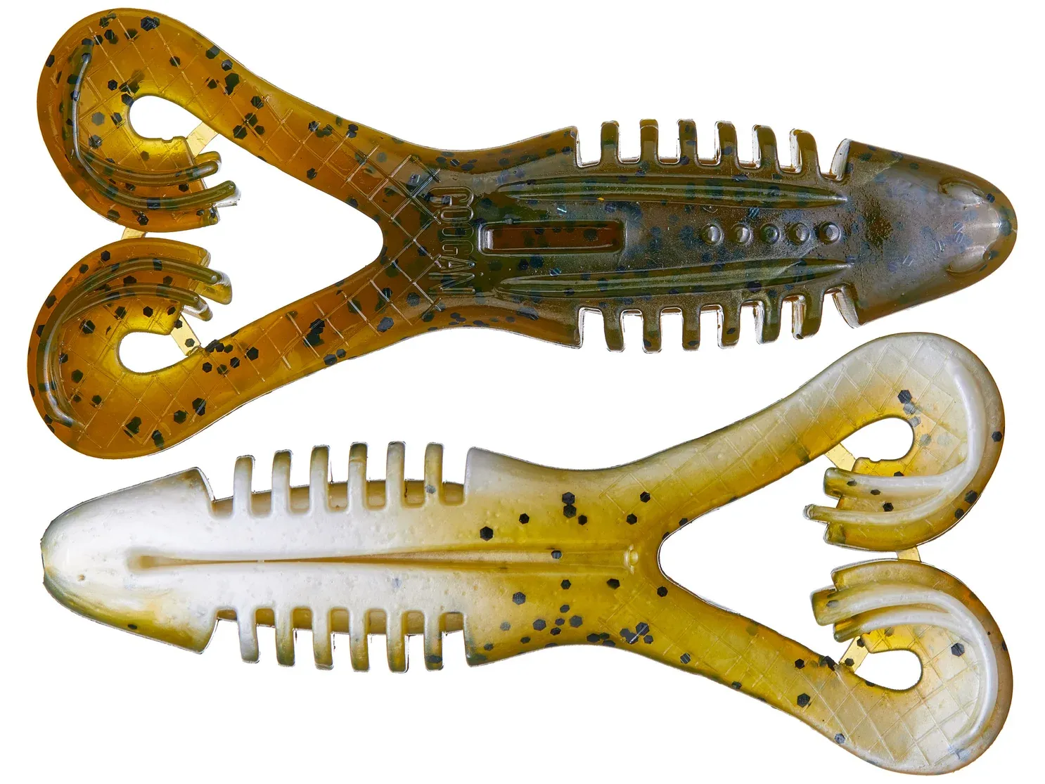 Gogan Baits Toad (6PK) Green Pumpkin Pearl