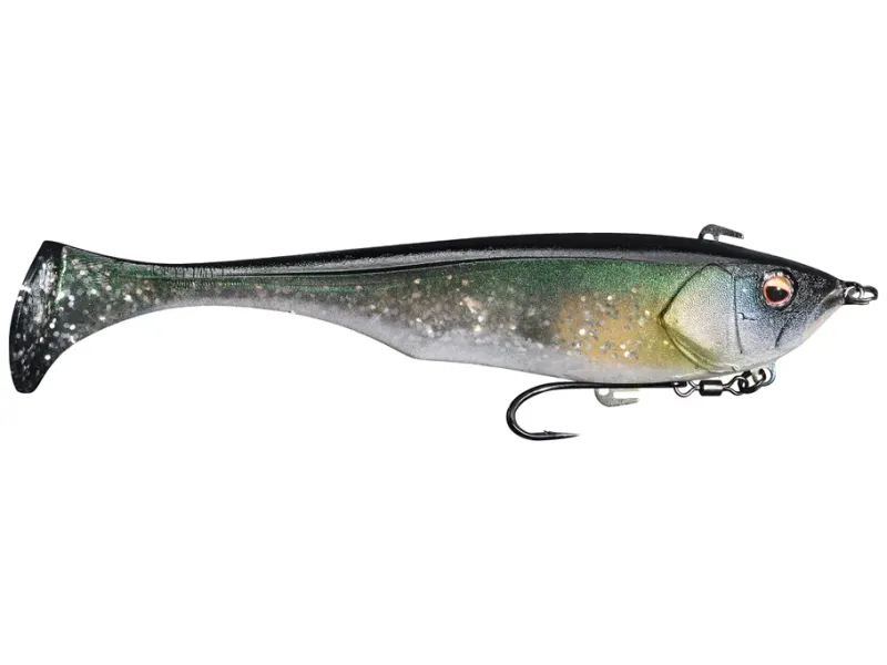 Jackall Dunkle Swimbait 7" Dark Thunder