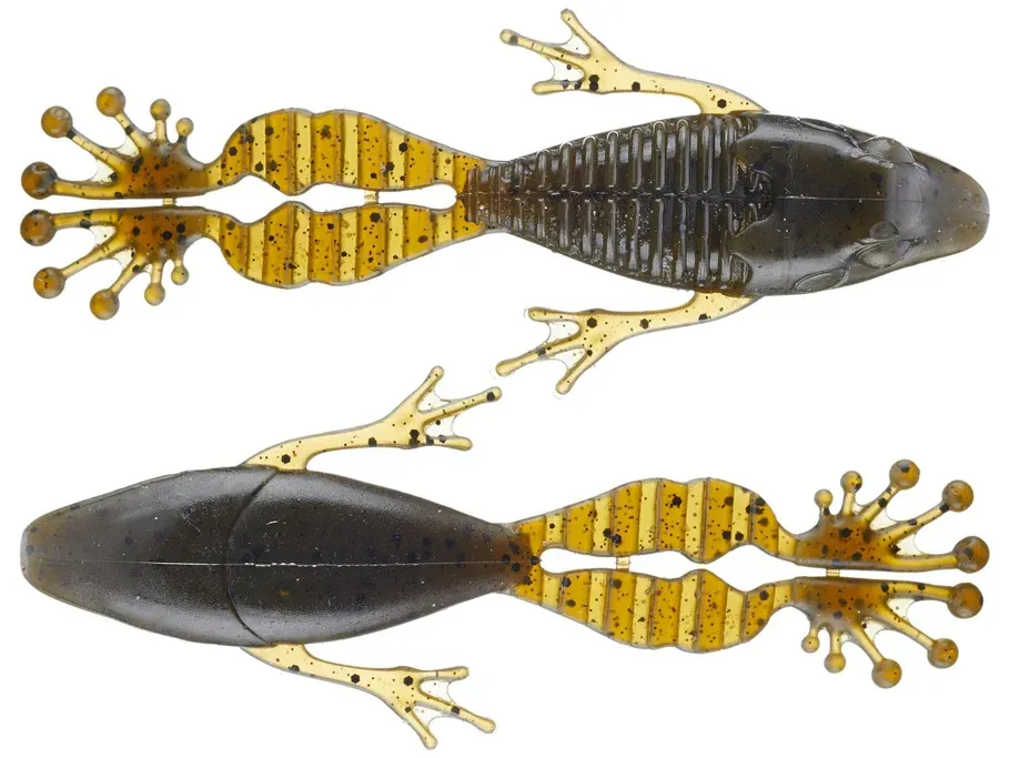 FISHLAB Flippin Frog 3 1/2 Green Pumpkin