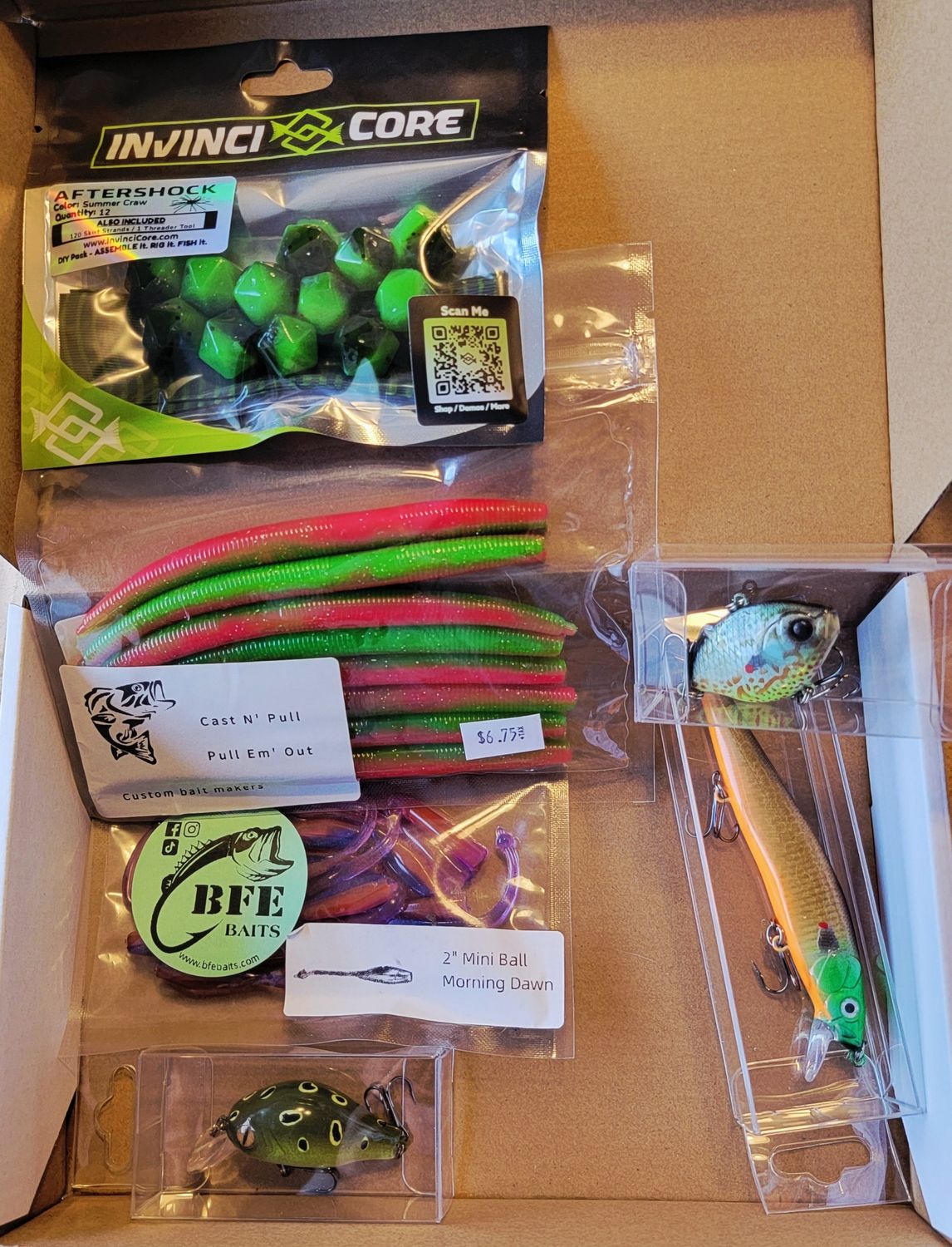T &amp; N Custom Lures "Tiny's Mystery Tackle Box"