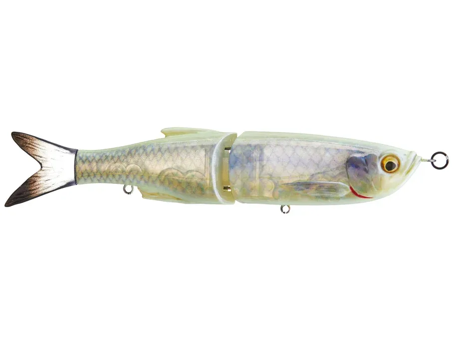 Savage Gear 3D Slow Sink Glide Swimmer 8" 3oz Ghost Bone