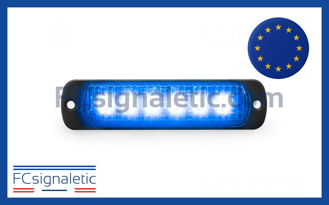 Feu de pénétration LED L52 bleu STANDBY MERCURA