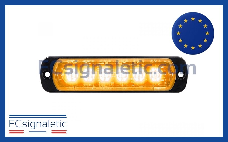 Feu de pénétration LED L52 orange STANDBY MERCURA