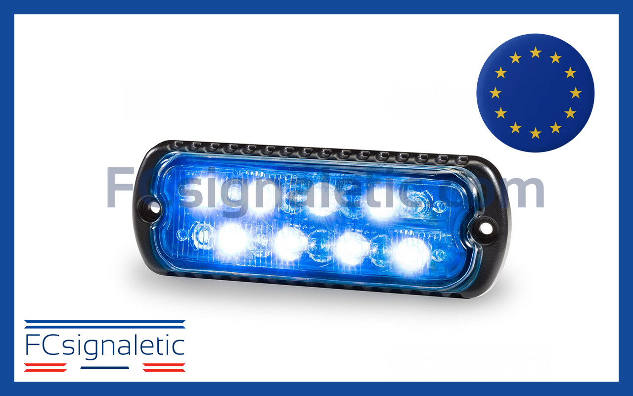 Feu de pénétration LED L56 bleu orange STANDBY MERCURA