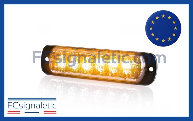 Feu de pénétration LED L52 orange vert STANDBY MERCURA