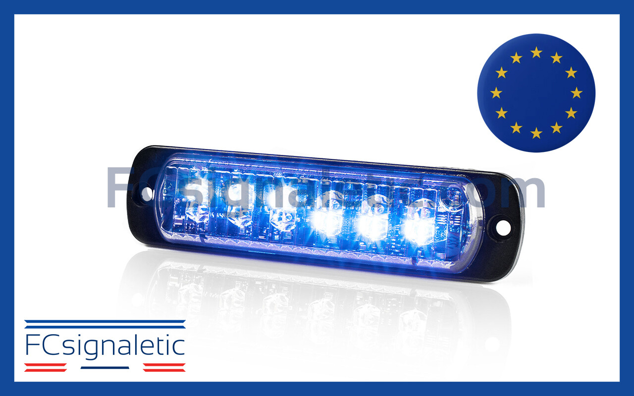 Feu de pénétration LED L52 bleu orange STANDBY MERCURA