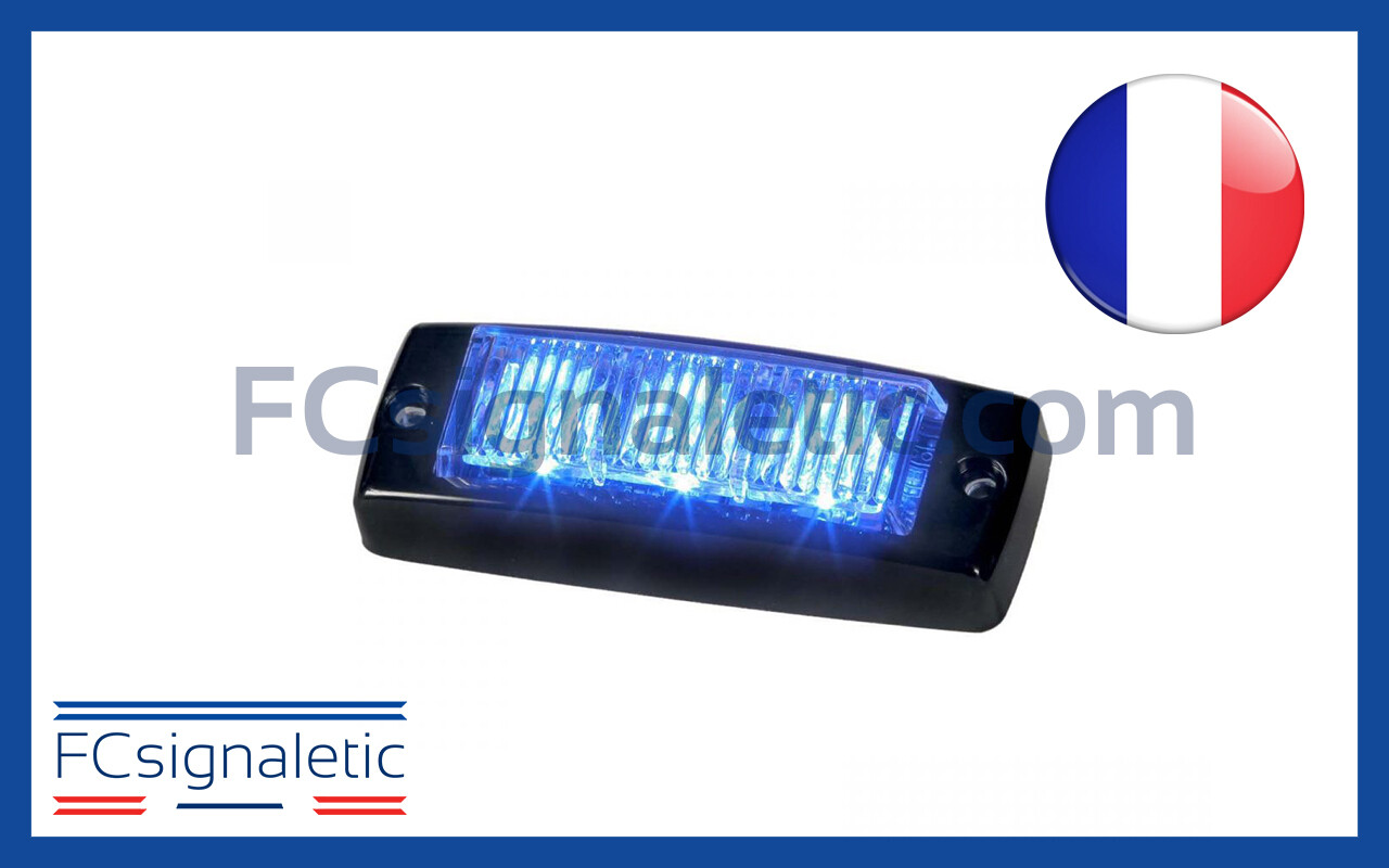 Feu de pénétration 3 LED Météorit bleu STANDBY MERCURA 28136-00