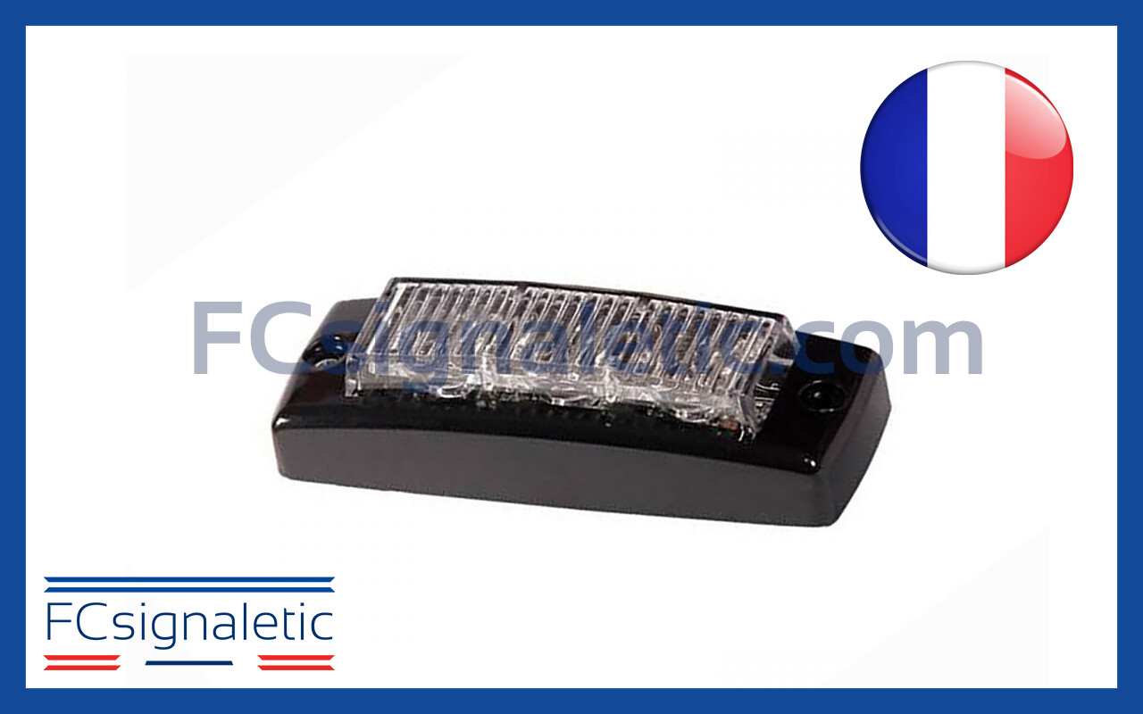 Feu de pénétration 3 LED Météorit blanc STANDBY MERCURA