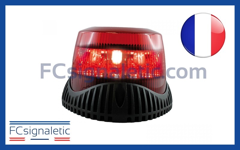 Gyroled M130 rouge embase ISO classe 2