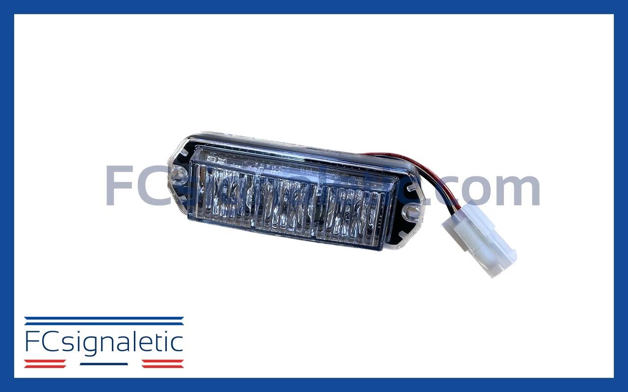 Feu bleu 3 LEDS pour rampe Vega S 12/24V