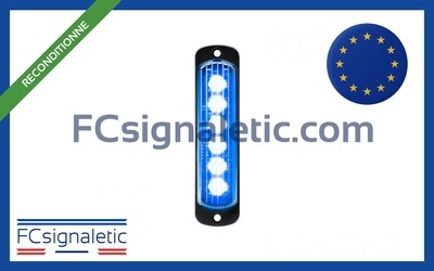Feu de pénétration LED L52 bleu montage vertical reconditionné