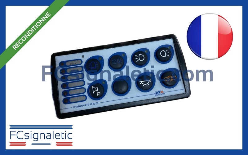 Boitier 8 touches reconditionné STANDBY MERCURA 09539-51